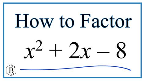 2x 2 8 factored